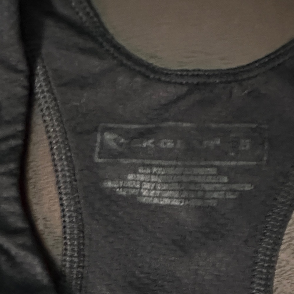 Tek Gear Teal and Black Sports Bra - Picture 2 of 3